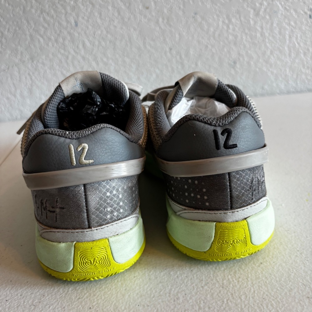 Nike Ja 1 Day One Basketball Shoes Citron Tint Grey DR8785-001 Men 6.5Y Womens 8 - Picture 5 of 9